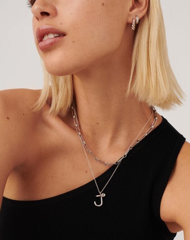 Aegis Chain Necklace | Silver Plated