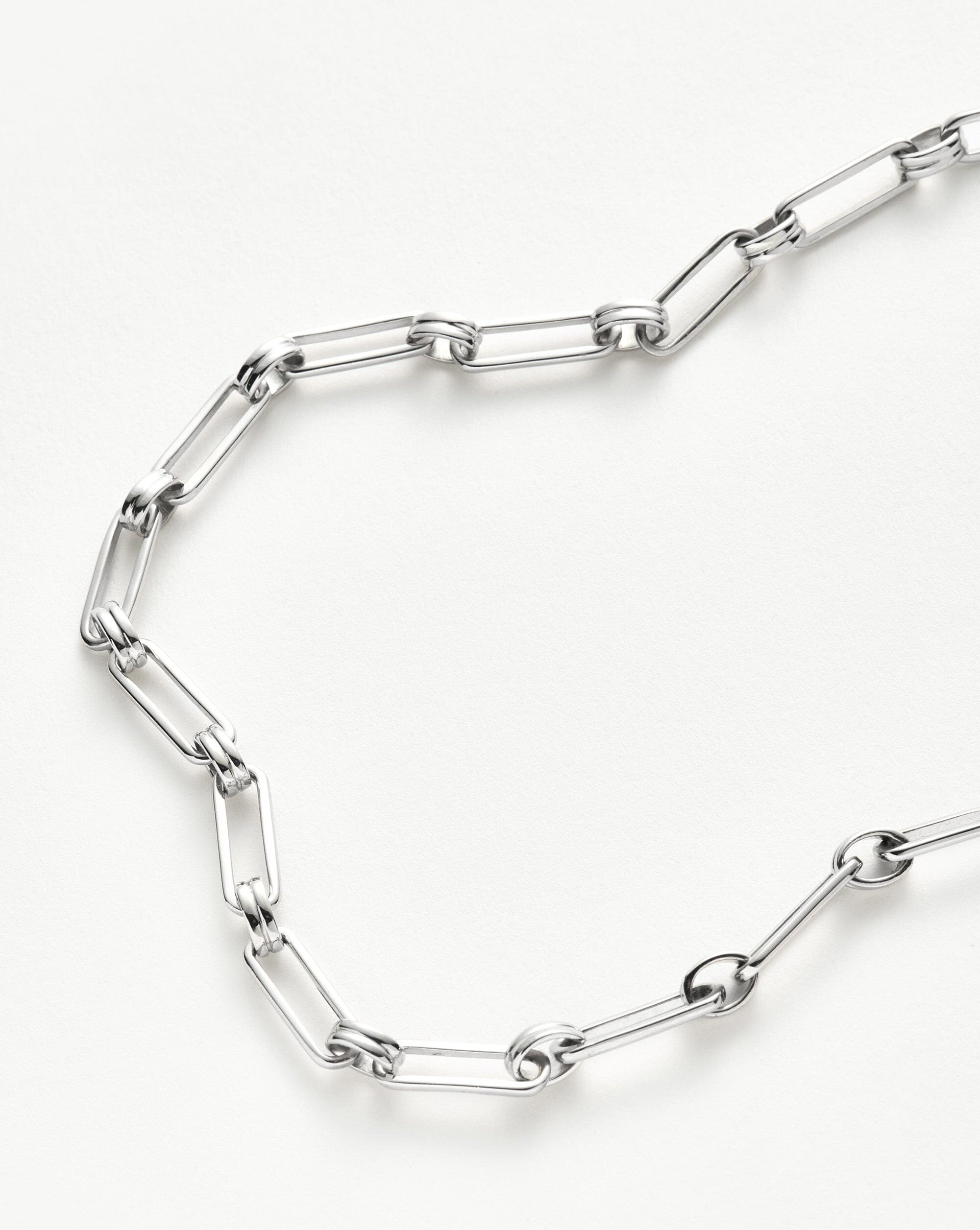 Aegis Chain Necklace | Silver Plated