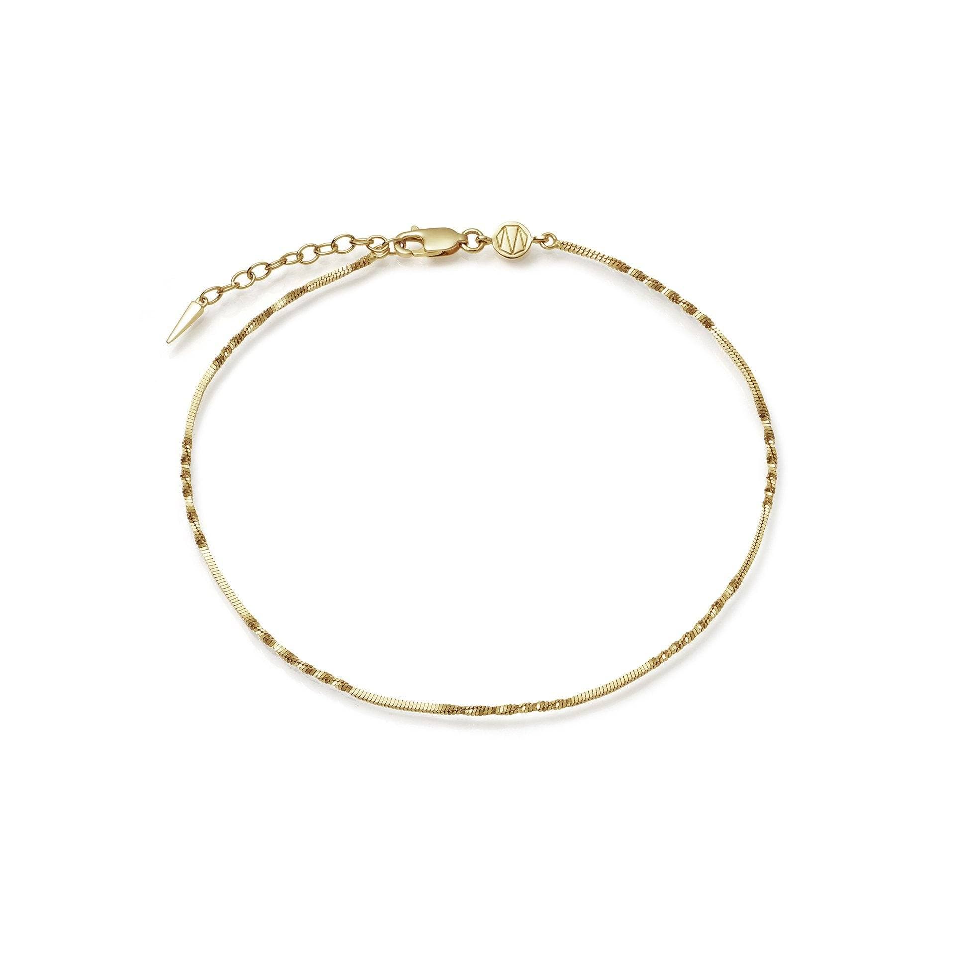 Isa Twisted Chain Anklet