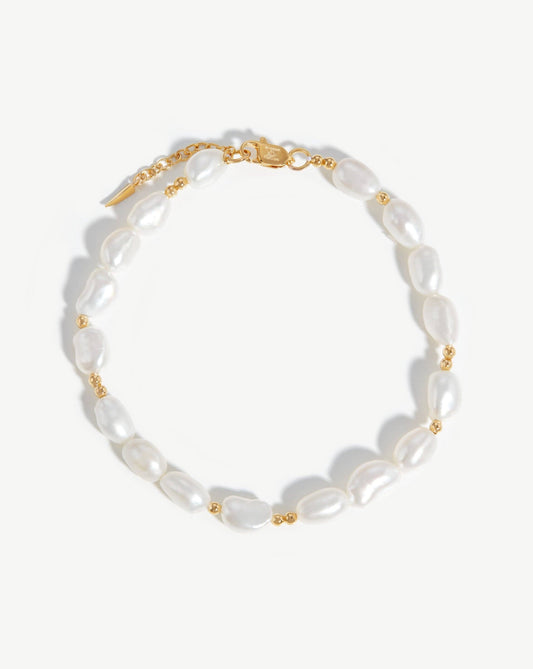 Pearl Beaded Anklet